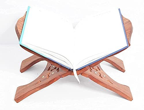 santarms handicrafts Wooden Holy Book Stand Box Manufacturer