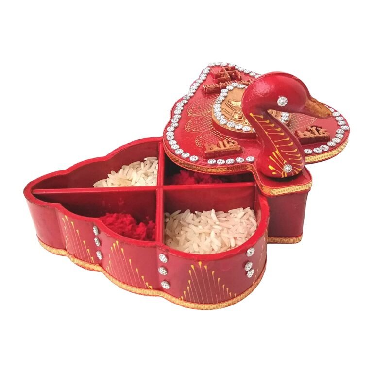 santarms Handmade Kumkum Box Duck Sindoor