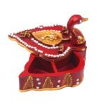 santarms Handmade Kumkum Box Duck Sindoor